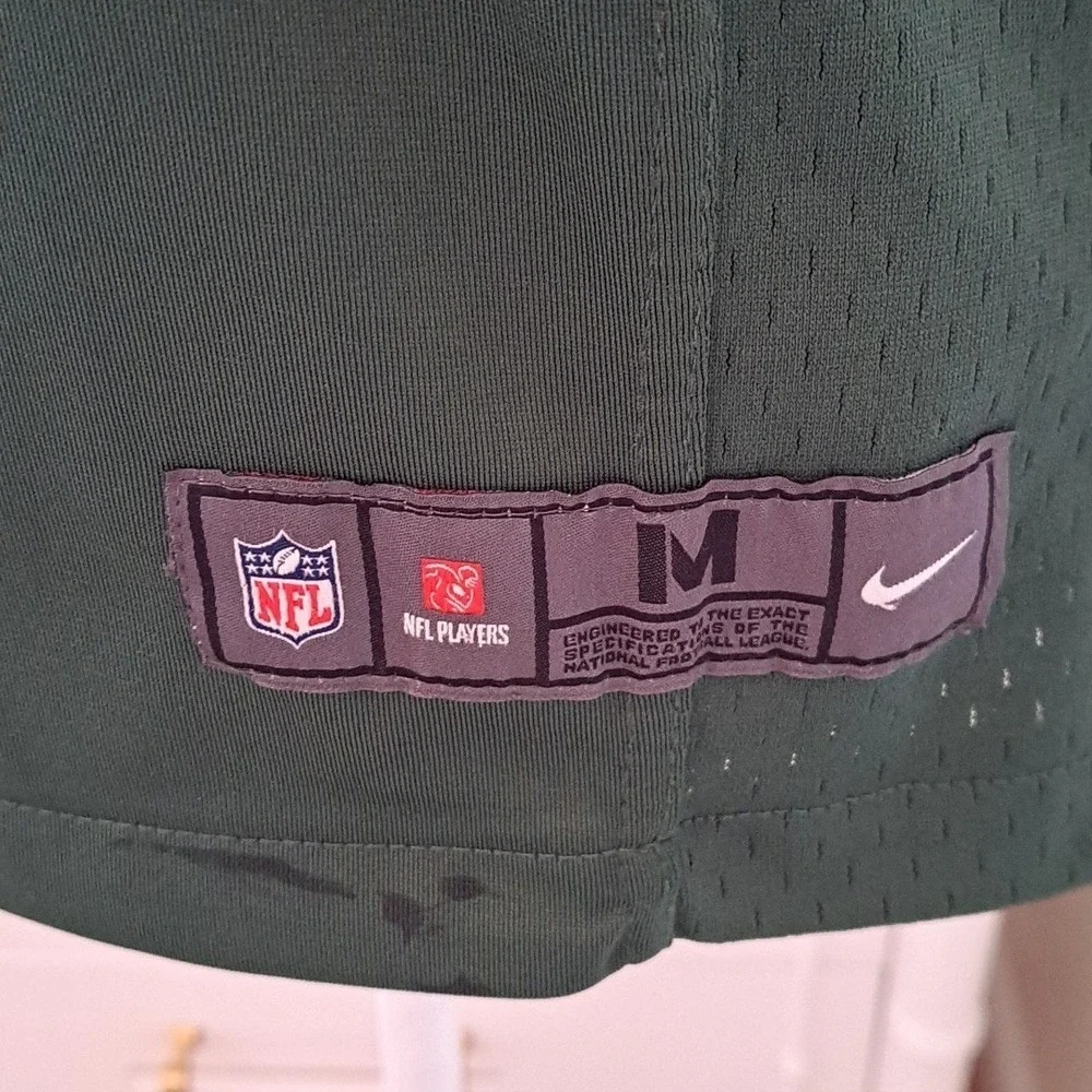 Nike Youth On Field NFL Green Bay Packers Aaron Rodgers Football Jersey M(10-12)